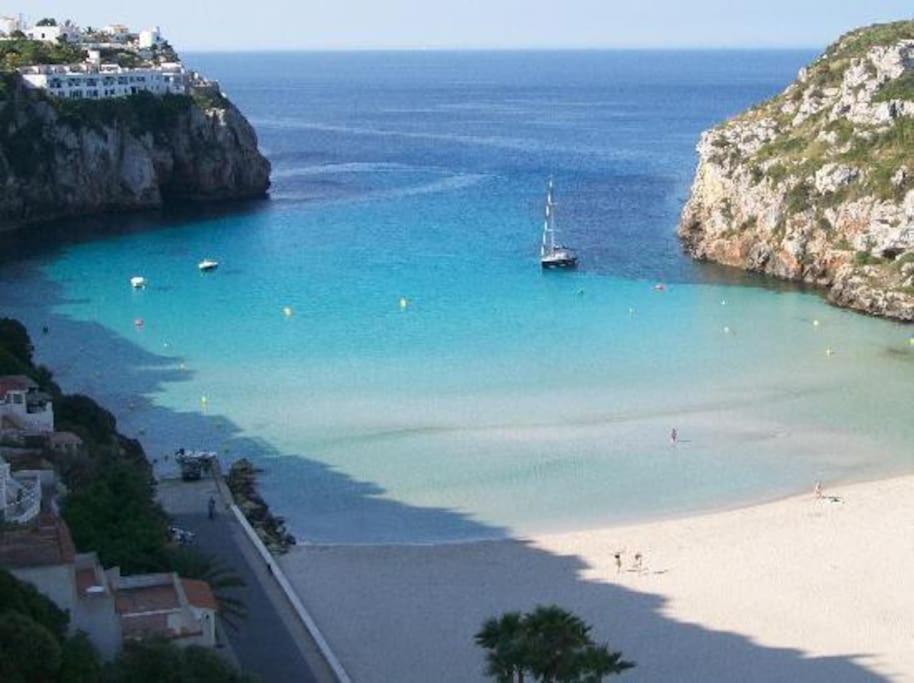 Precioso Apartamento Piscinas Cala En Porter Cala En Porter  Buitenkant foto