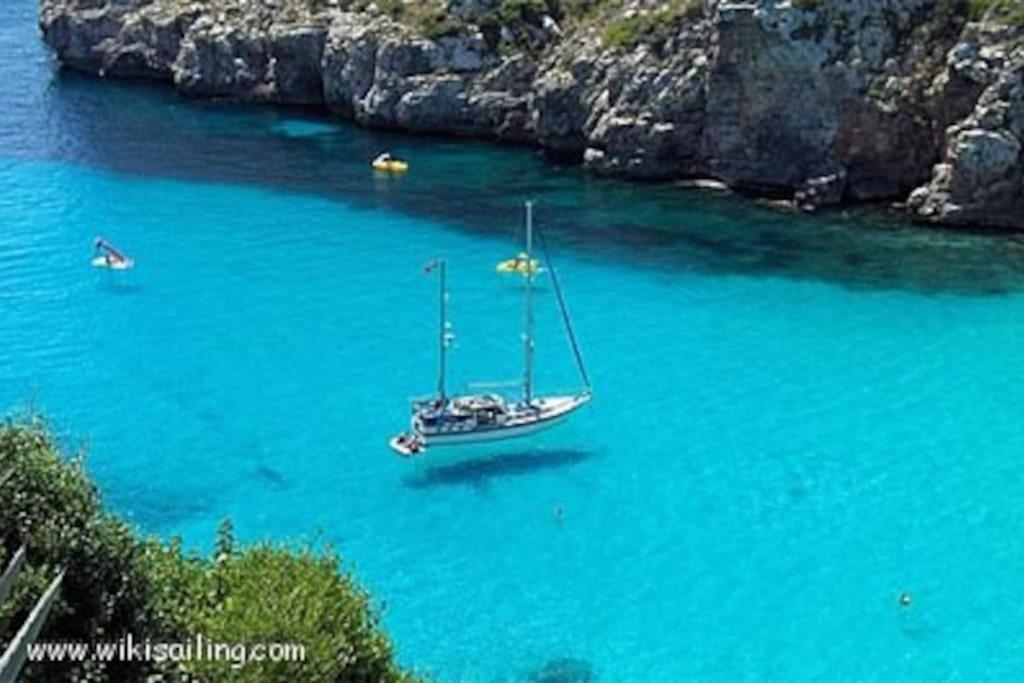 Precioso Apartamento Piscinas Cala En Porter Cala En Porter  Buitenkant foto